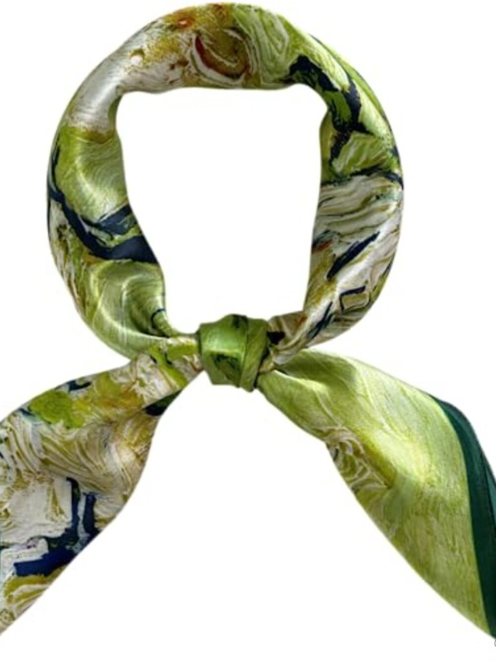 100% Mulberry Silk Square Scarf Head Hair Neck Wrap Gift Boxed